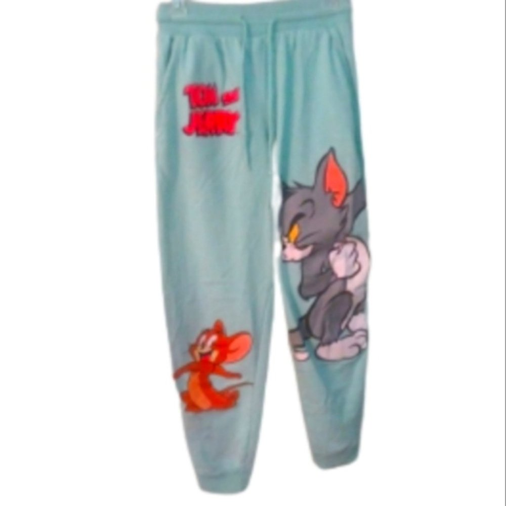 Tom & Jerry Loungewear with Drawstring Waist and Pockets Medium